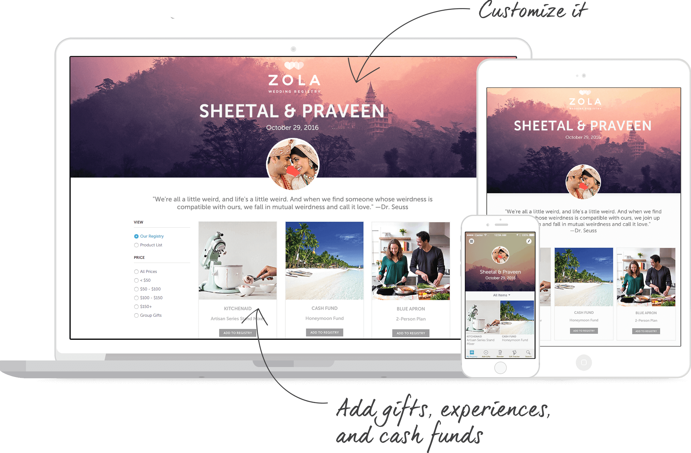 Be Organized - Blue Apron 2-person Meal Plan (2209x1449), Png Download