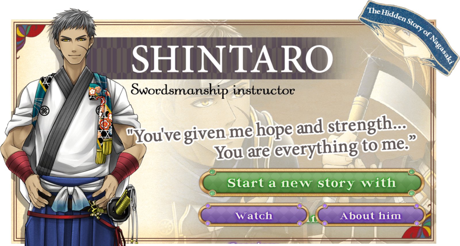 Ninja Shadow - Shintaro - Shall We Date Shintaro (1600x855), Png Download