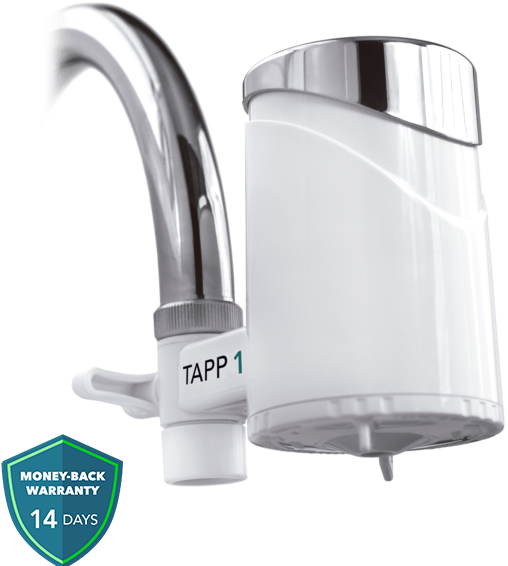 Tapp 1 Kitchen Water Filter - Water (607x586), Png Download