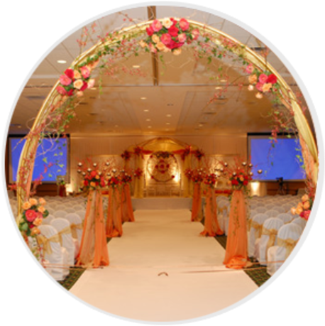 Florida Hotel And Conference Center Wedding (500x476), Png Download