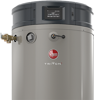 Learn More - Triton Rheem Png (360x360), Png Download