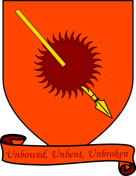 House Martell Png Clipart - Game Of Thrones Martell Logo (568x737), Png Download