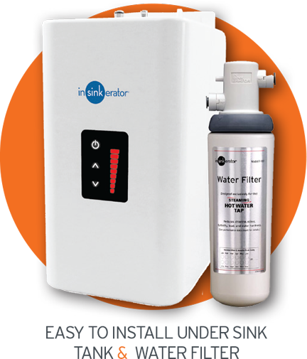 All Insinkerator Instant Hot Water Taps Come With An - Insinkerator Near Boiling Filtered Water Tap - Chrome (432x505), Png Download
