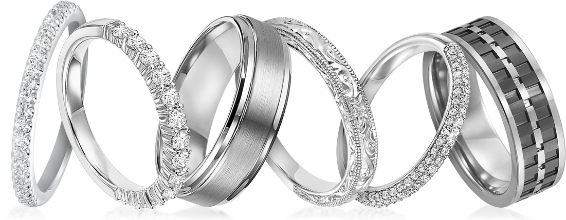 Worthington Jewelers Wedding Bands - Worthington Jewelers Wedding Band (1200x435), Png Download