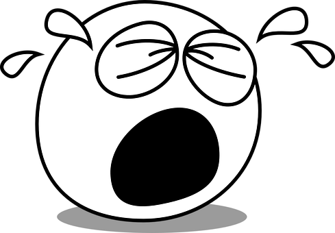 Crying Smiley Emotion Sad Crying Crying Cr - Crying Png (489x340), Png Download