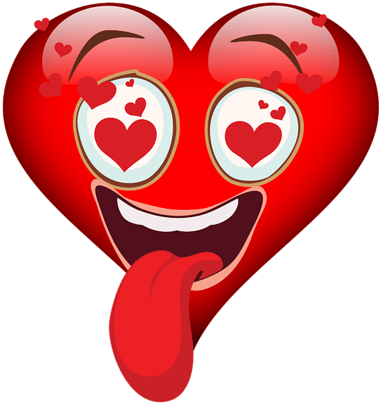 Emoji, Emojicon, Emojis, Heart - Aşk Dolu Emojiler (509x340), Png Download
