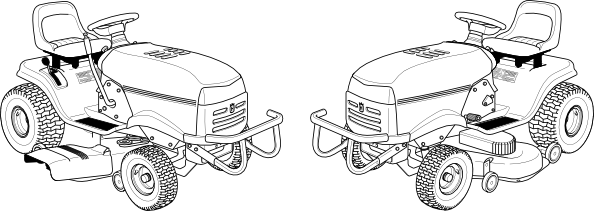 Lawn Mower Svg Clip Arts 594 X 211 Px (594x211), Png Download