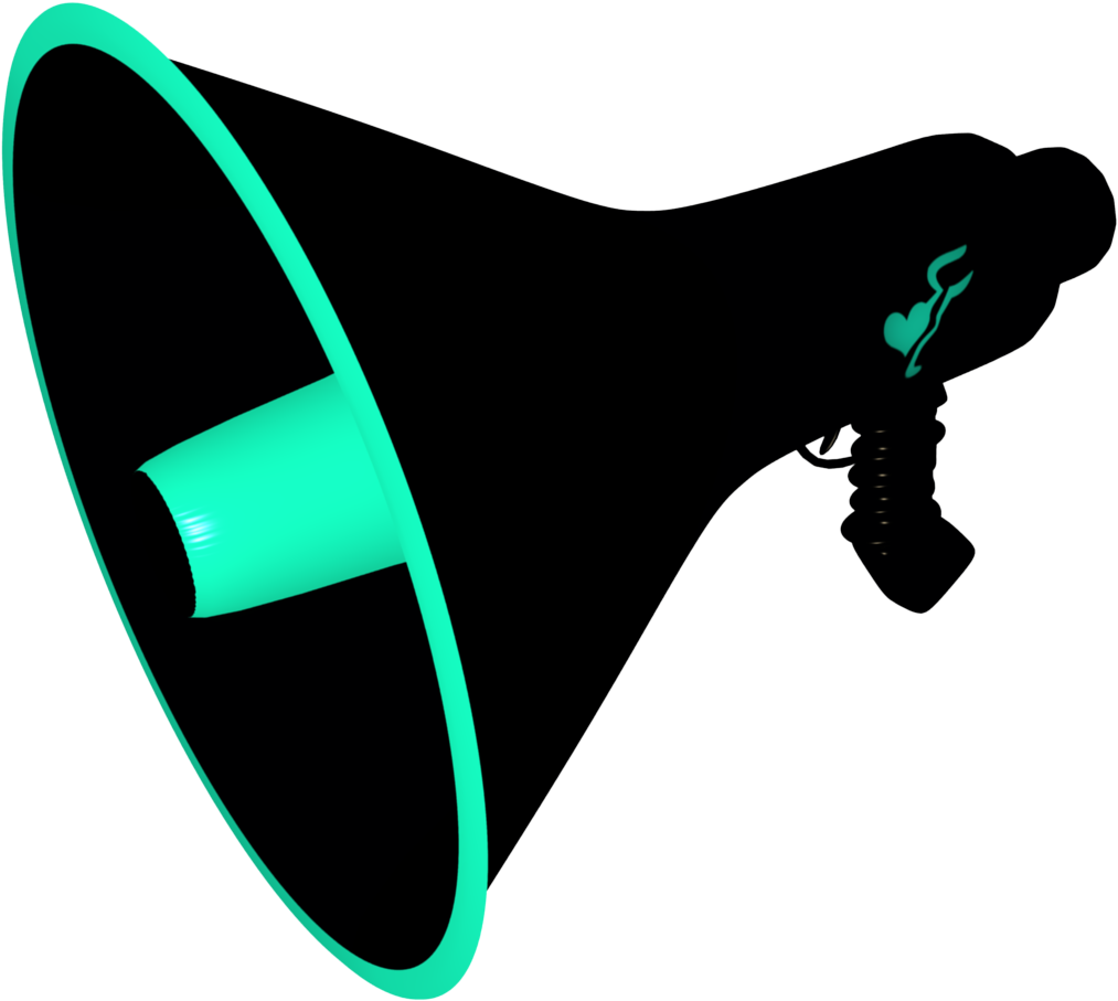 Megaphone - Png - Love Is War Logo (1280x1024), Png Download