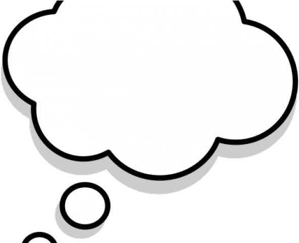 Thought Bubble Png Transparent Images - Portable Network Graphics (640x480), Png Download