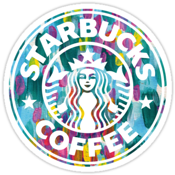 Starbucks Logo Sticker - Iphone 8 Plus Starbucks Case (375x360), Png Download