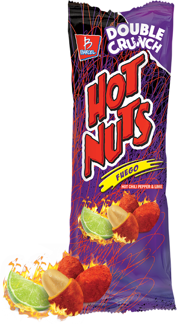 Hot Nuts Barcel (612x1120), Png Download