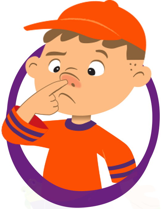 Picking Your Jokingart Com - Picking Your Nose Clipart (522x678), Png Download