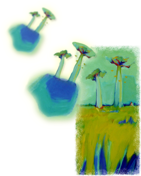 Click Here To Discover Legends About Baobabs - Child Art (450x631), Png Download