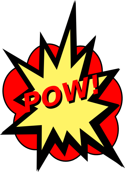 Original Png Clip Art File Pow Svg Images Downloading (432x594), Png Download