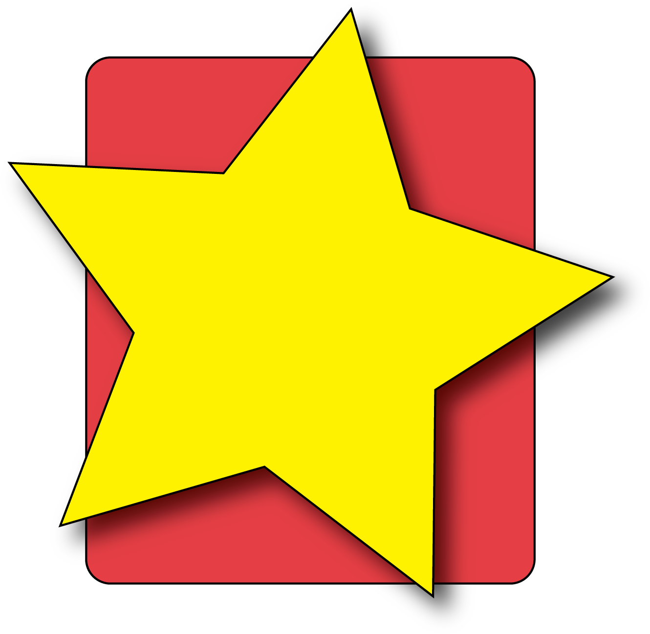 Gold Star Medal Clipart Fundamentalist - Hollywood Walk Of Fame (1369x1336), Png Download