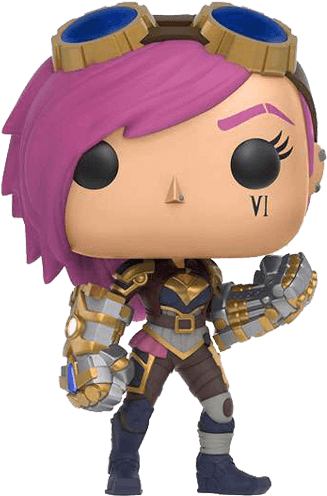 League Of Legends - Pop Funko League Of Legends Vi (709x709), Png Download