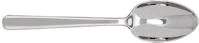 Dinner Fork - Polished Steel Large Dessert Spoon (900x300), Png Download