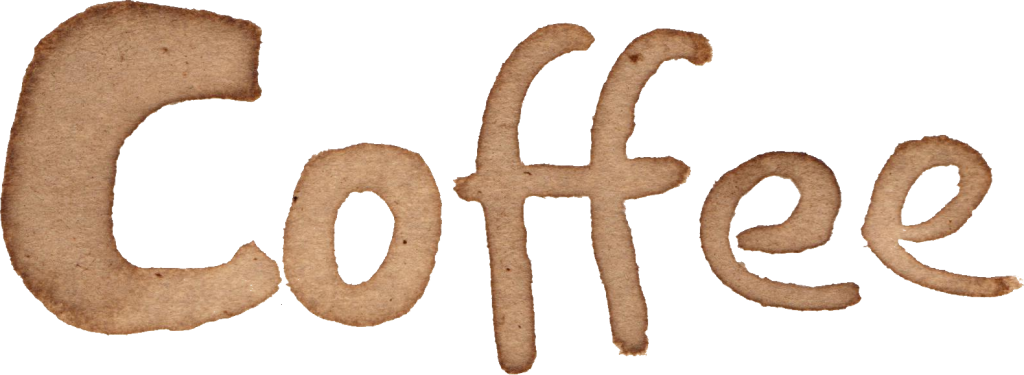 Png File Size - Coffee Text Png (1024x375), Png Download