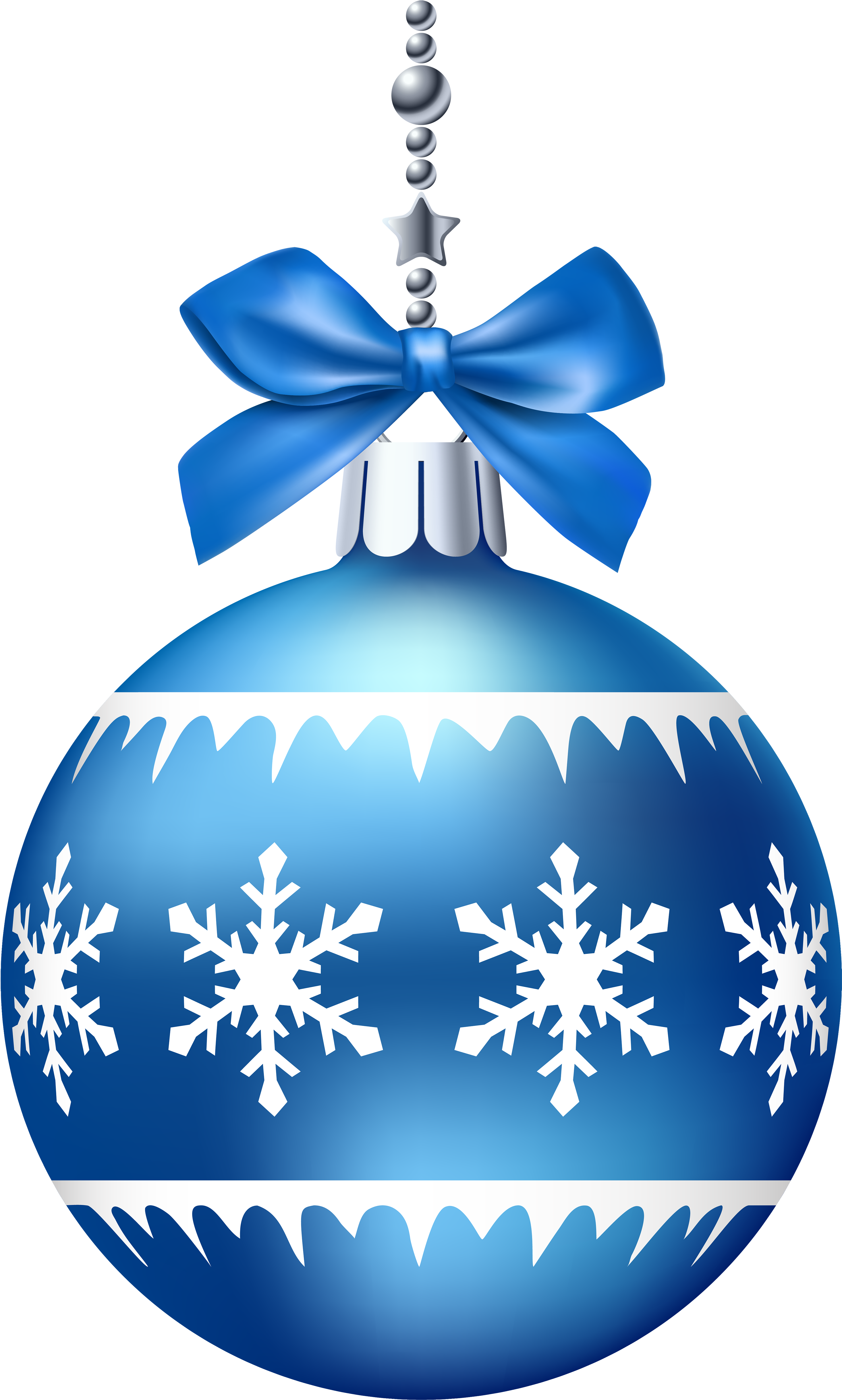 Vector Royalty Free Blue Png Clip Art Best Web - Clipart Images Christmas Balls (3185x5000), Png Download