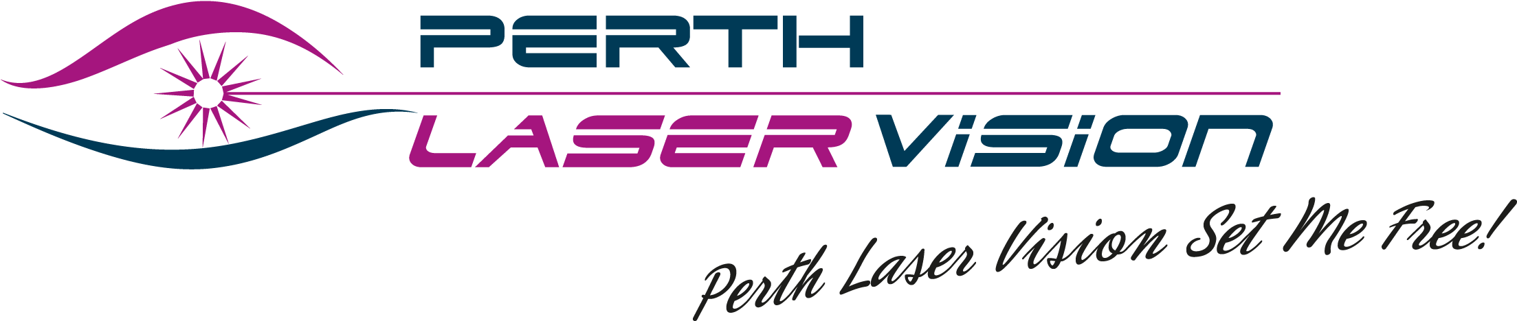 Lensx® Cataract Laser Eye Surgery On Channel Nine News - Eye Laser Logo (2206x474), Png Download