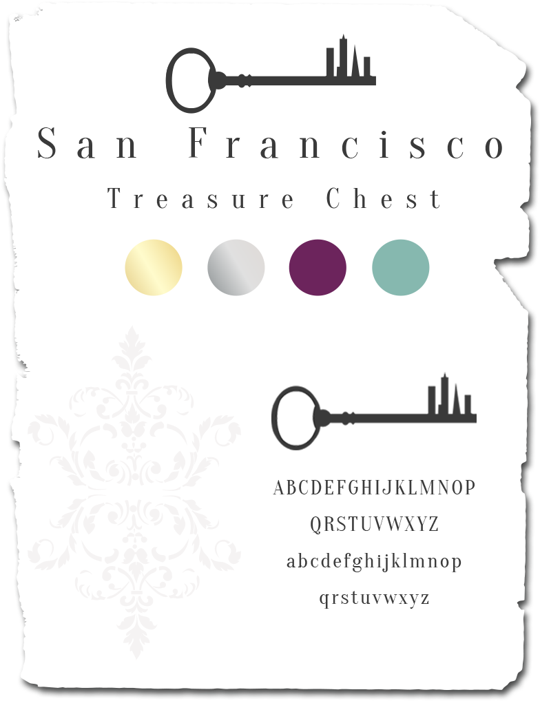 Branding For San Francisco Treasure Chest By Eyes Of - Die Set (800x1080), Png Download
