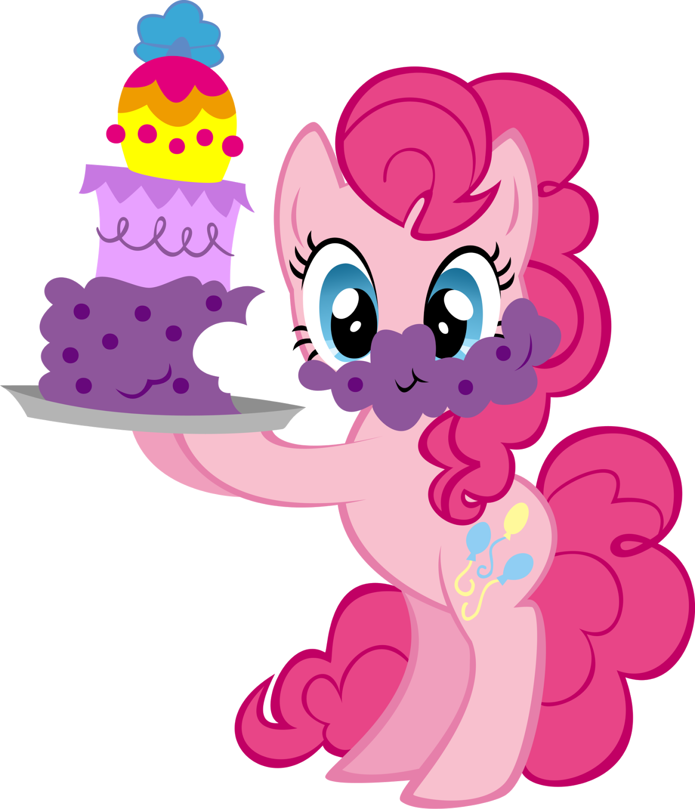 My Little Pony Birthday Png - My Little Pony Birthday Pinkie Pie (1375x1600), Png Download