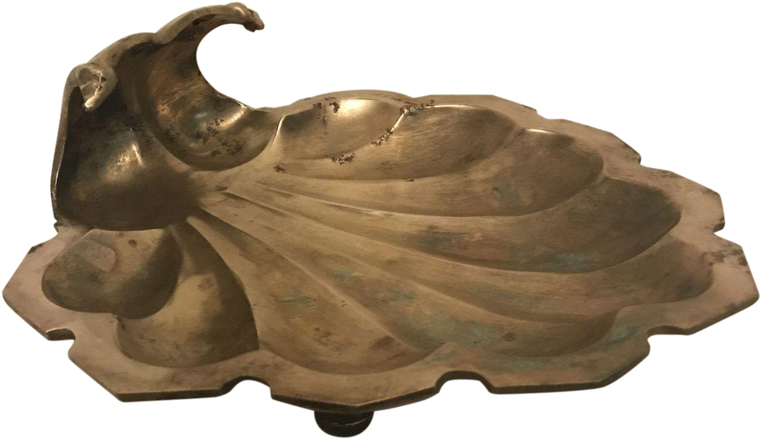 Huge Solid Brass Cigar Ashtray Or Planter - Statue (1562x1562), Png Download