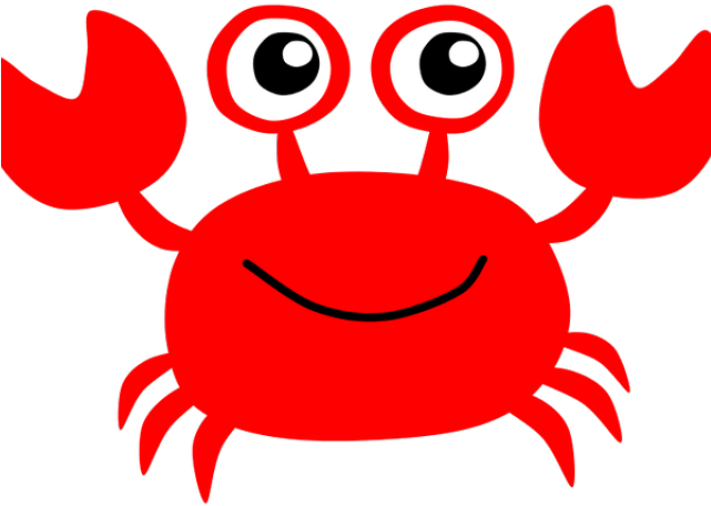 Crabs Clipart Pinch - Crab Clipart Png (640x480), Png Download