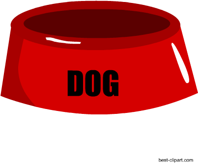 Dog Feeding Bowl Free Clip Art - Clip Art (450x450), Png Download