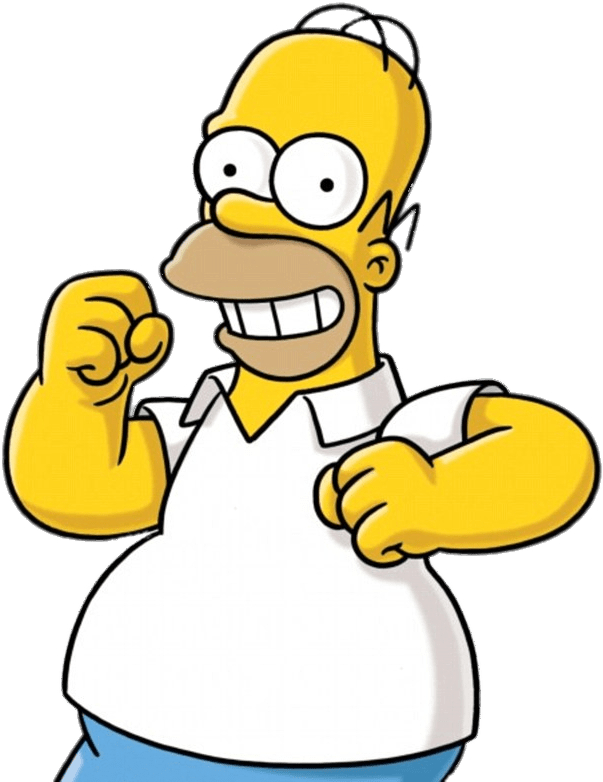 Download - Homer Simpson Icon Png (634x782), Png Download