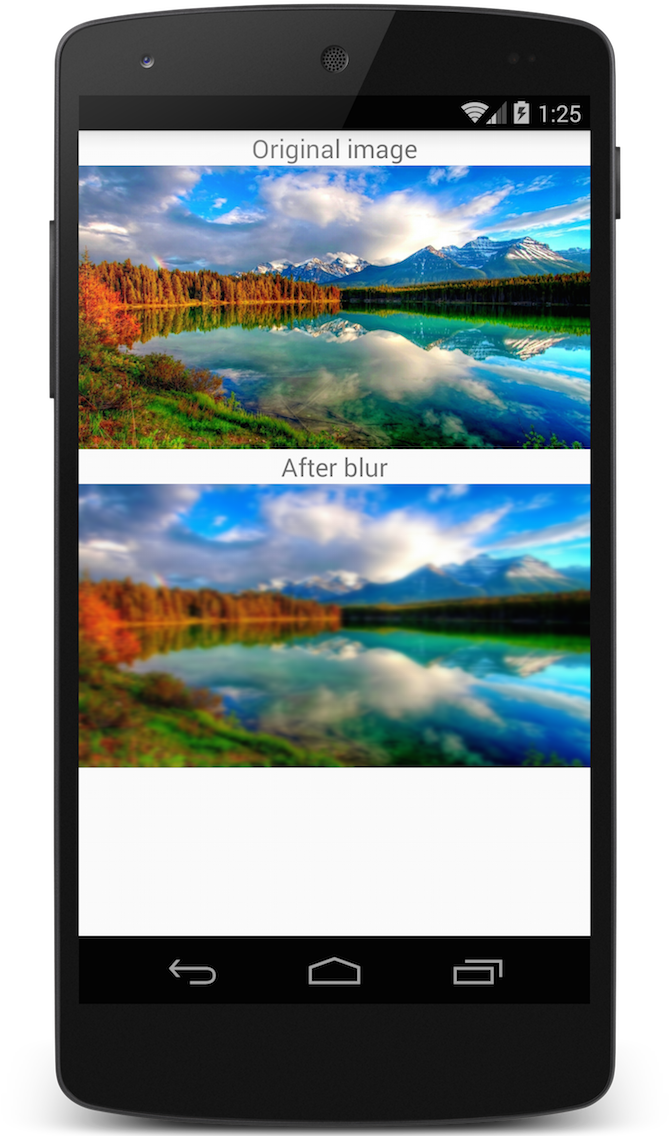 Result - - Blur Image In Android Studio (767x1151), Png Download