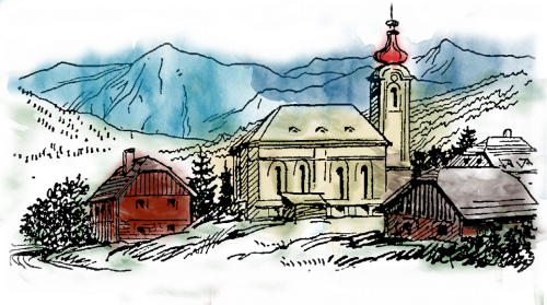 In The Days Of Our Story Only Peasants And A Few Artisans - Painting (500x279), Png Download