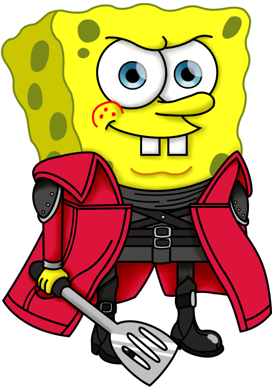 Khoh Spongebob - Spongebob Png (624x792), Png Download
