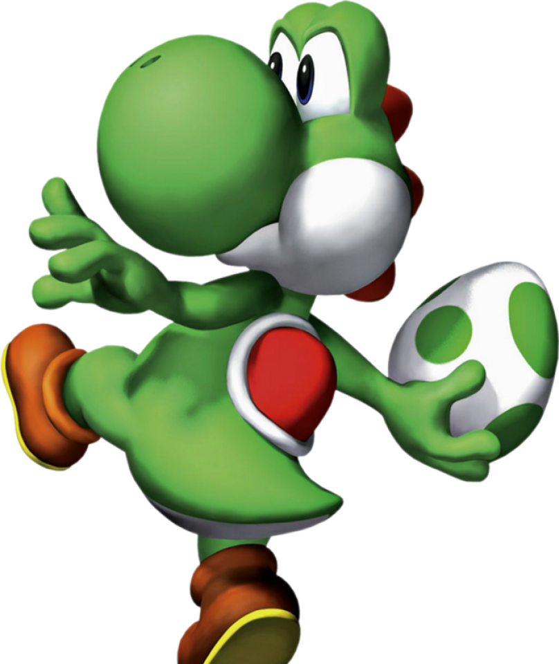 Yoshi - Super Mario 64 Ds Yoshi (808x960), Png Download