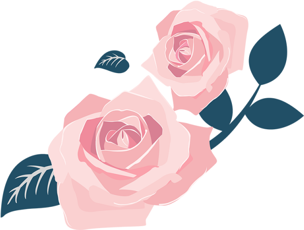 Beautiful Rose Decoration Png And Psd - Schön Sein Will Muss Lachen (640x640), Png Download