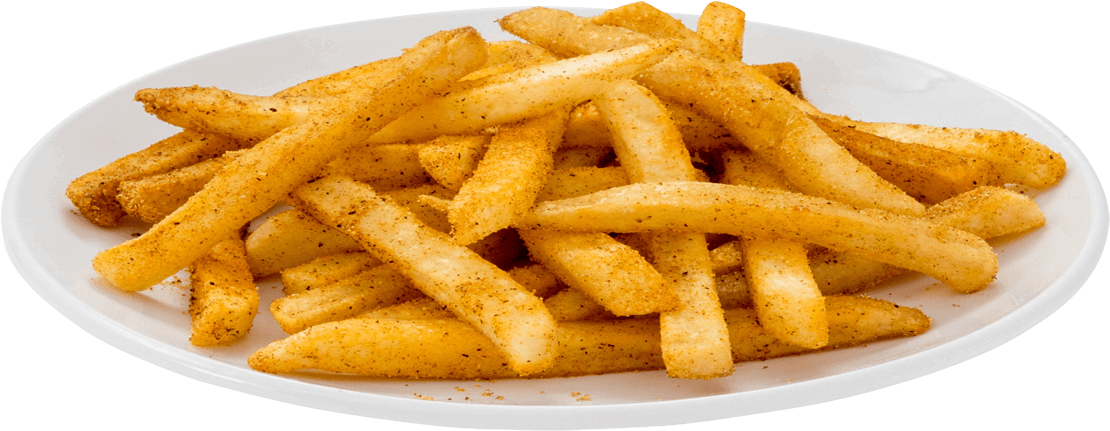French Fries - Popcorn Chicken Clip Art (1200x600), Png Download