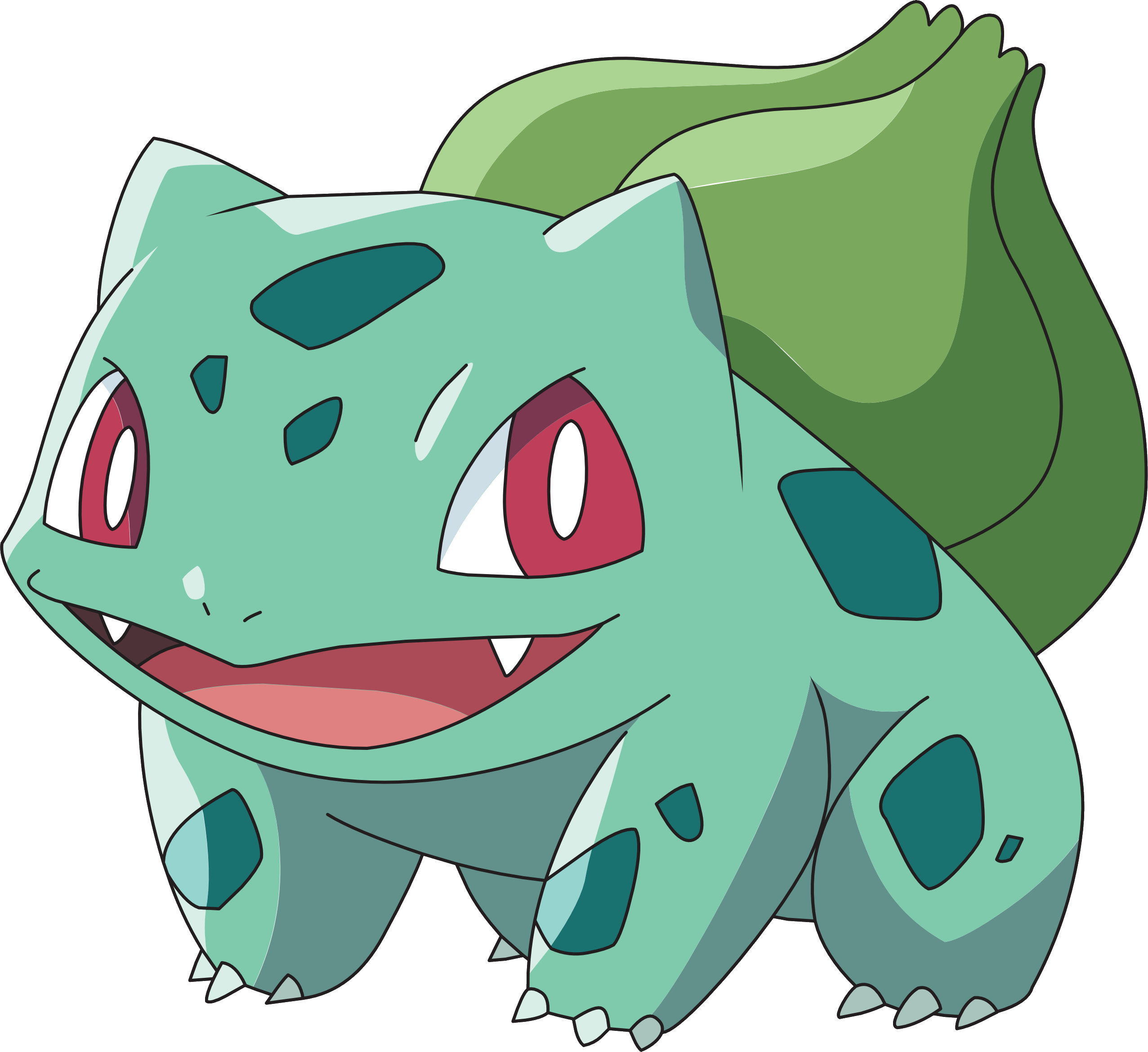 Bulbasaur - Bulbasaur Pokemon (2553x2340), Png Download