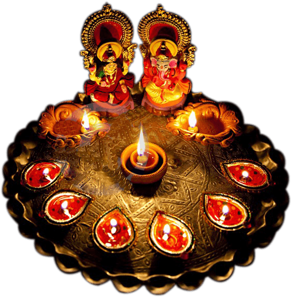 Holidays - Diwali - Advent Candle (659x608), Png Download