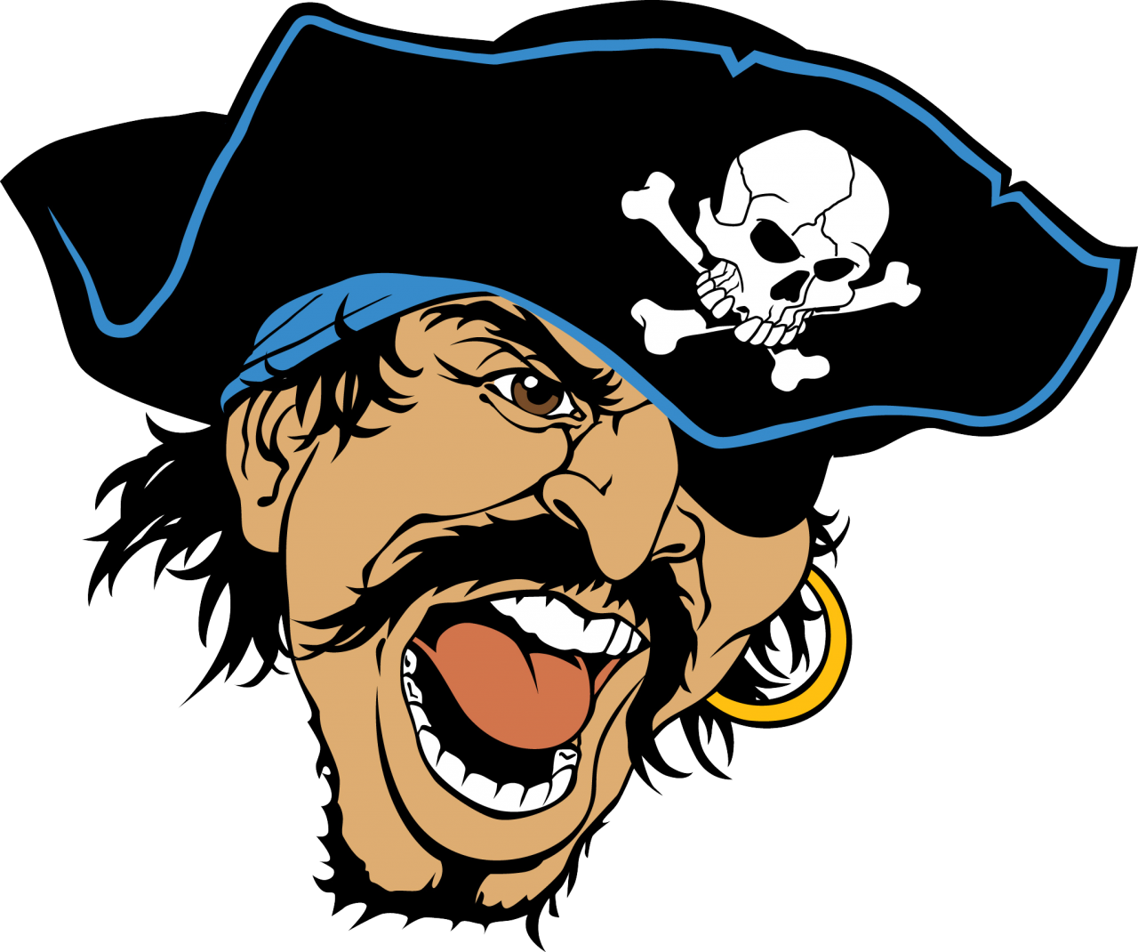 Free Png Pirate Png Images Transparent - Eleanor Roosevelt High School Logo Greenbelt (850x710), Png Download