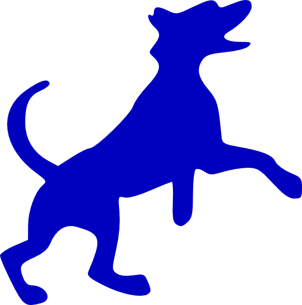 28 Collection Of Blue Dog Clipart - Cult Of Mithra (594x600), Png Download