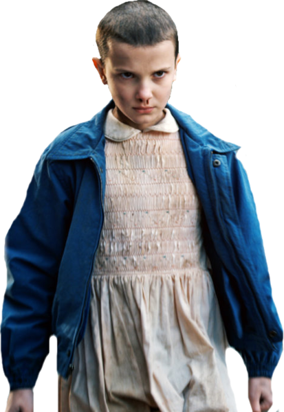 Share This Image - Eleven Stranger Things Stickers (413x600), Png Download
