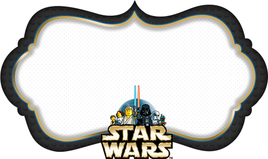 Wallpaper De Lego Do Star Wars 34 204 - Frame Star Wars Png (930x617), Png Download