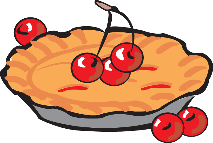 Pie Clipart Free - Dessert Clip Art (678x468), Png Download