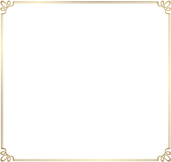 Red Frame Thin Png (600x564), Png Download