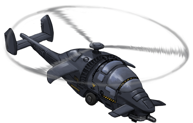 Shadowrun Northrup Wasp By Raben-aas - Northrup Wasp Shadowrun (800x518), Png Download