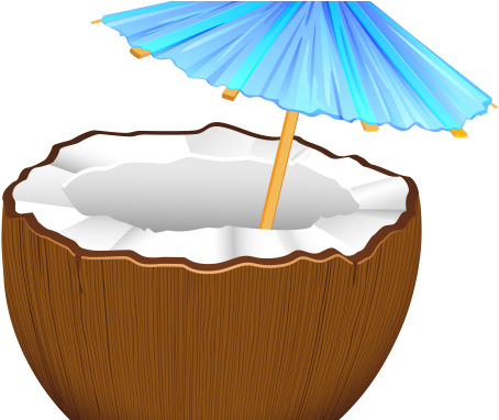 Freeuse Library - Transparent Background Coconut Emoji Png (468x381), Png Download