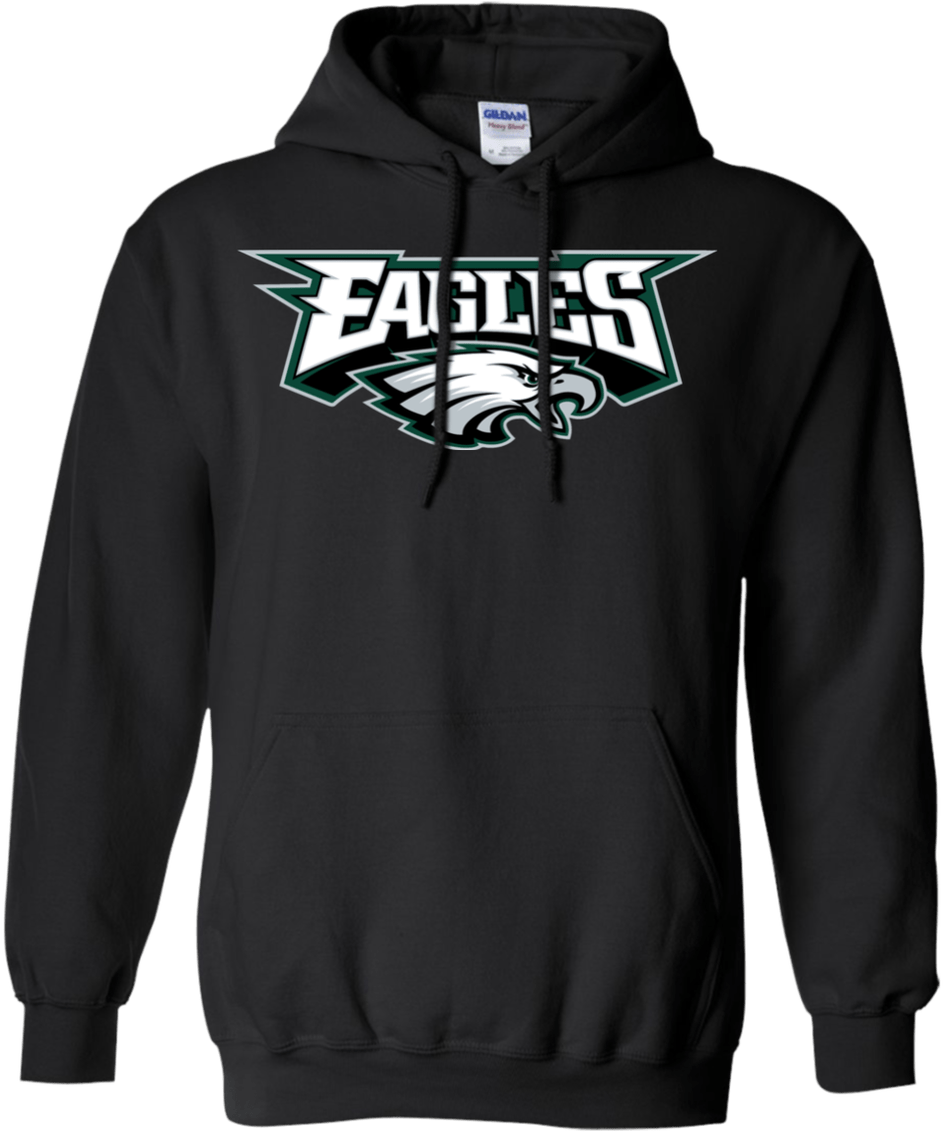 Tt0145 Philadelphia Eagles 2018 Logo Hoodie - Just Do It Later Spiderman (969x1140), Png Download