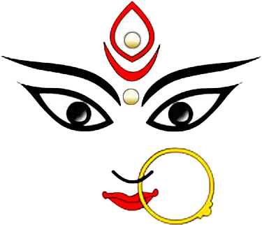 Maa Durga Png (400x342), Png Download