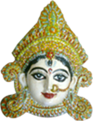 Durga Maa Png Collections - Visual Arts (307x400), Png Download