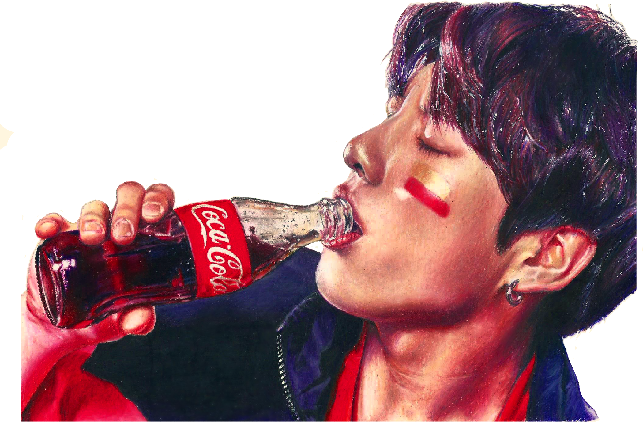 Drinking (2138x1500), Png Download